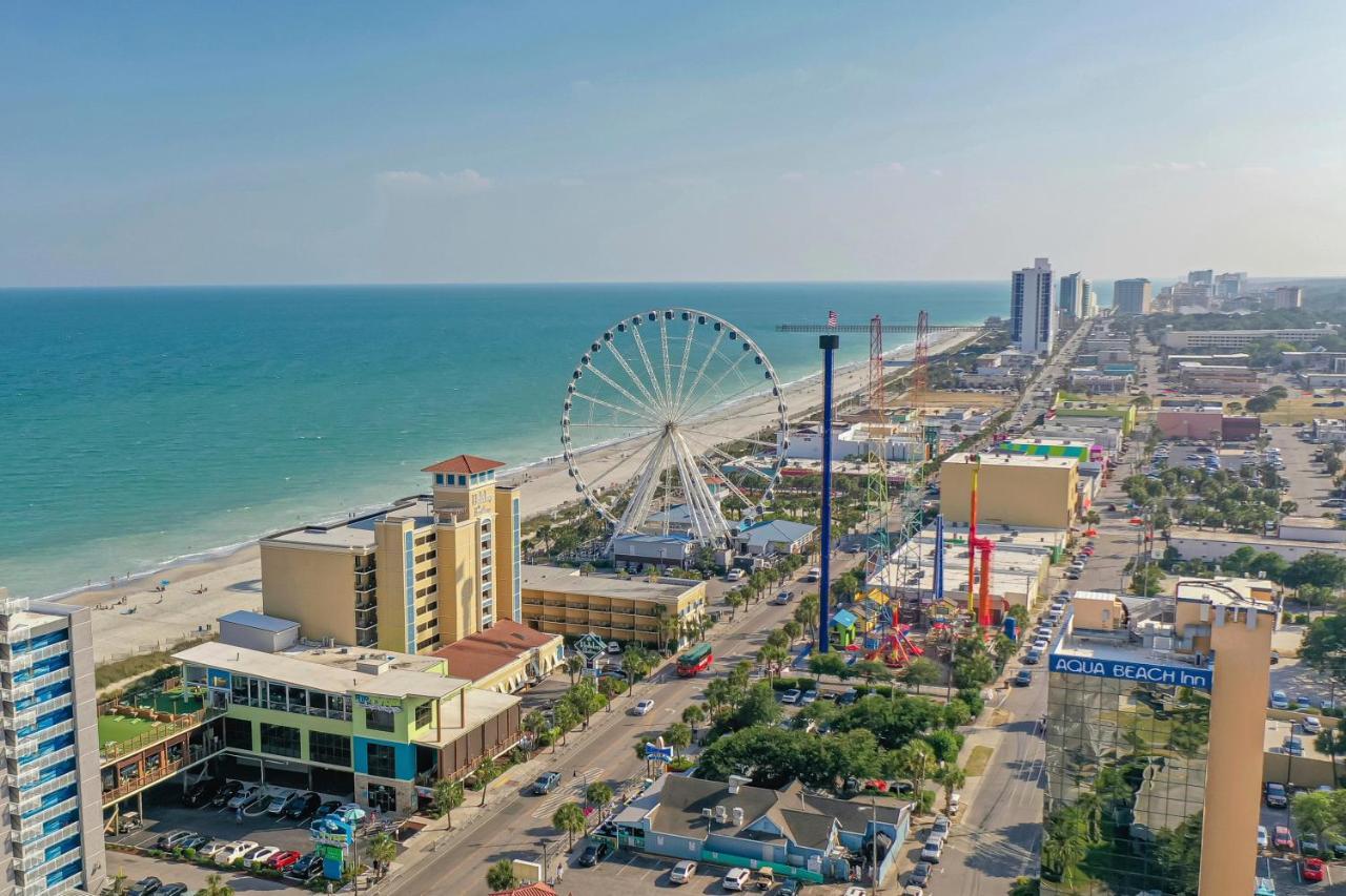 Southern Breeze Ocean Front Hotel Myrtle Beach Exteriör bild