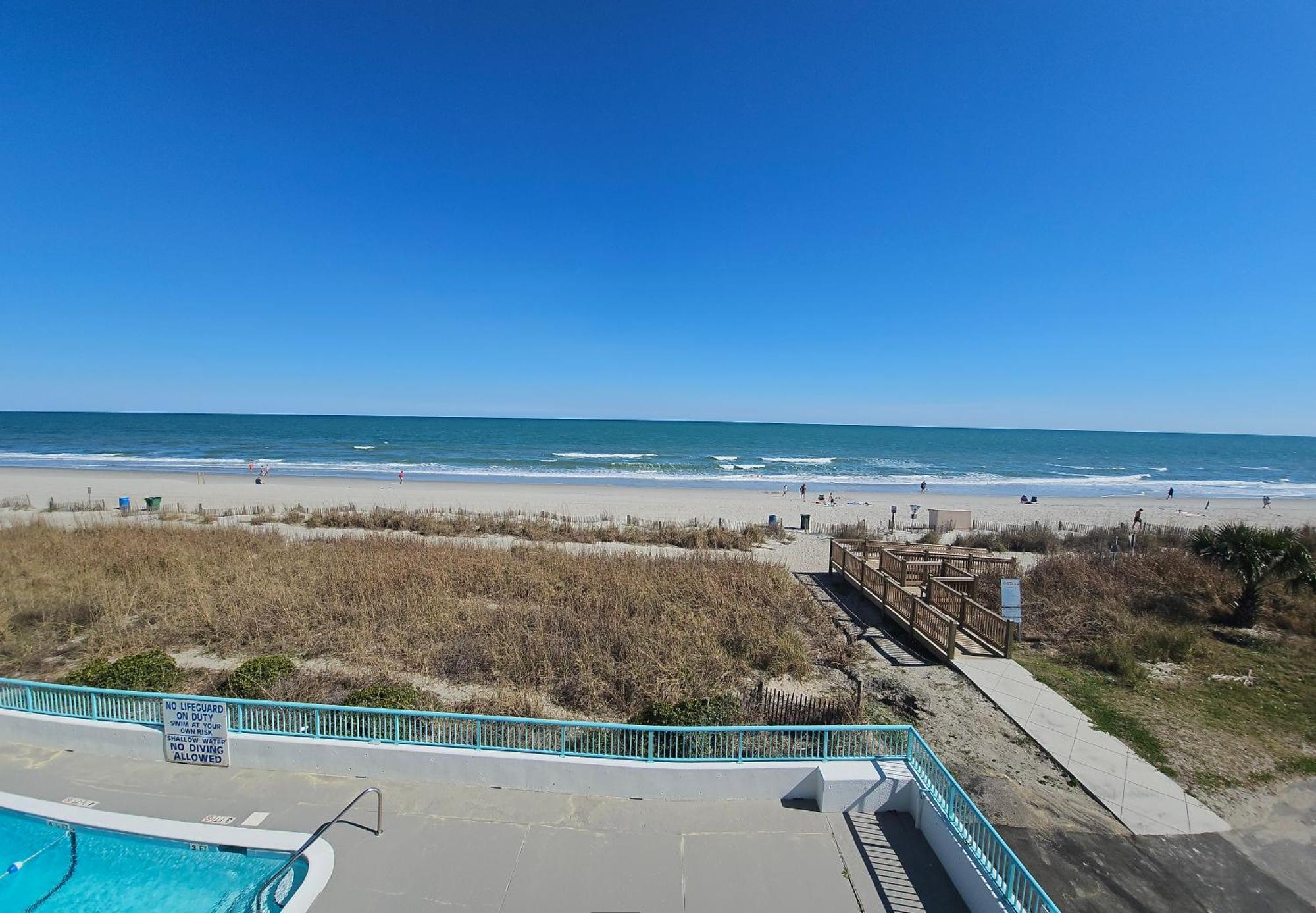 Southern Breeze Ocean Front Hotel Myrtle Beach Exteriör bild