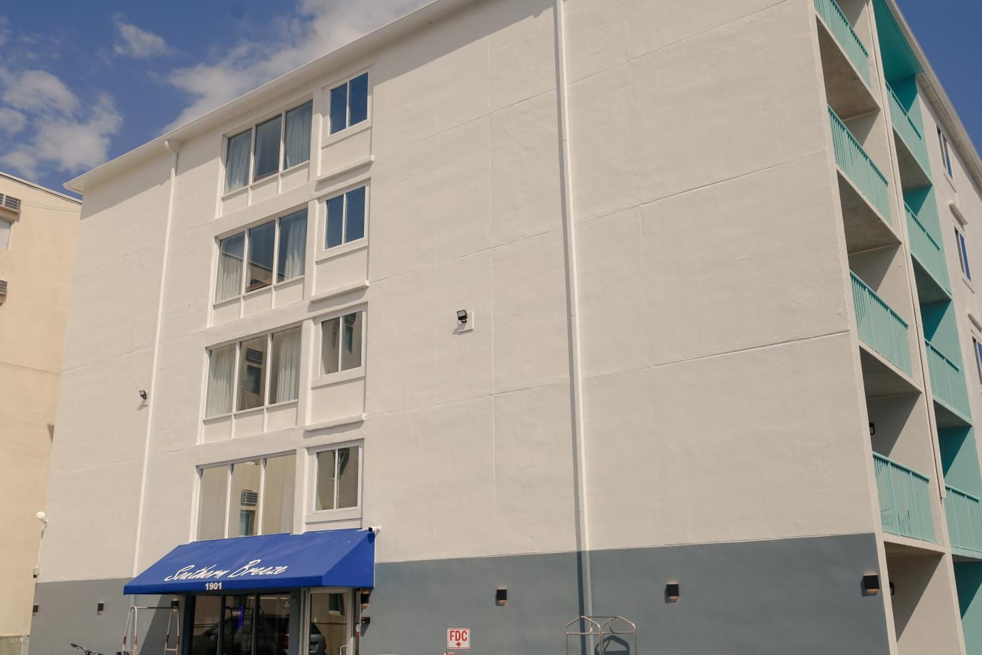 Southern Breeze Ocean Front Hotel Myrtle Beach Exteriör bild